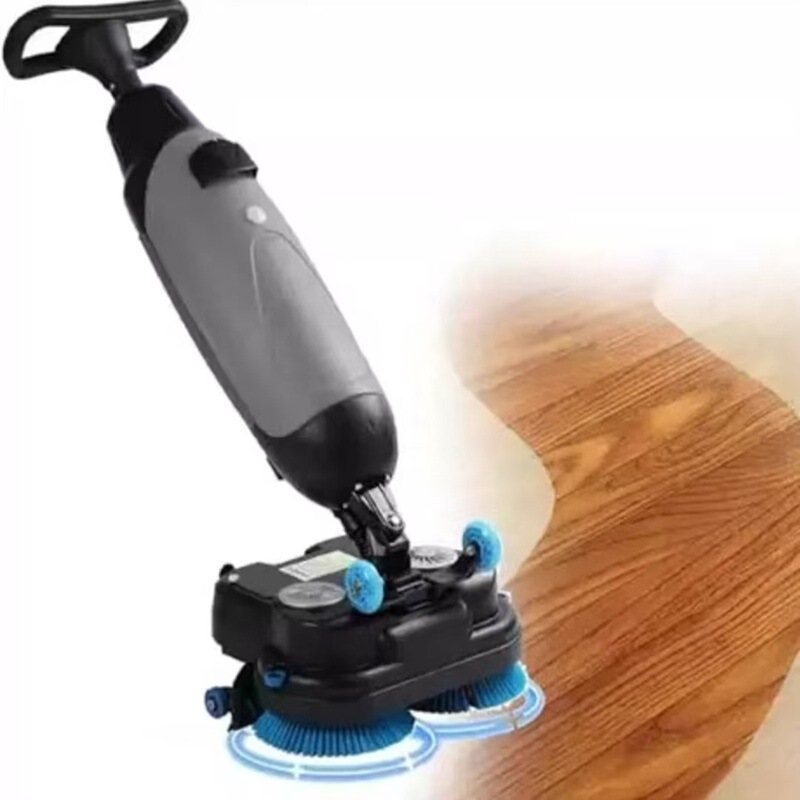 Small hand-pushed floor cleaning machine, lithium battery-powered water-absorbing and mopping all-in-one machine, floor cleaning equipment for hospitals, schools, and property management Small hand-pushed floor cleaning machine, lithium battery-powered water-absorbing and mopping all-in-one machine, floor cleaning equipment for hospitals, schools, and property management