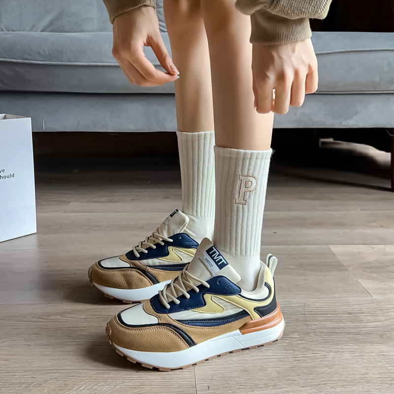 [Cotton Socks] Breathable Summer Yoga Socks for Women, Odor-Resistant Mid-Tube Sports Basketball Cotton Socks, Thin Style for Spring and Autumn