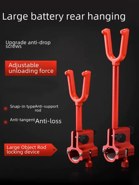 Anti-Tangle Fishing Rod Holder for Large Fish, Anti-Slip Rod Bracket, Fishing Gear for Preventing Entanglement