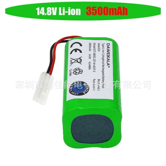 适用科沃斯金刚 14.8V3500mah CR130 地贝V780 可可CEN550 锂电池