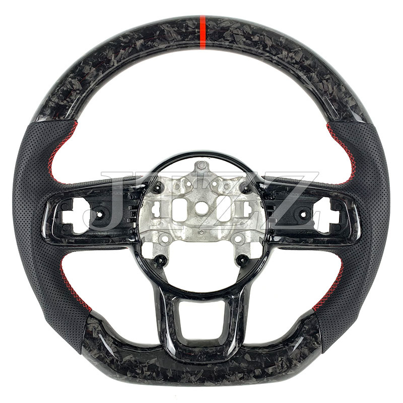 Suitable for Jeep JEEP Wrangler JKJL Gladiator Sport Carbon Fiber Steering Wheel Modified Leather