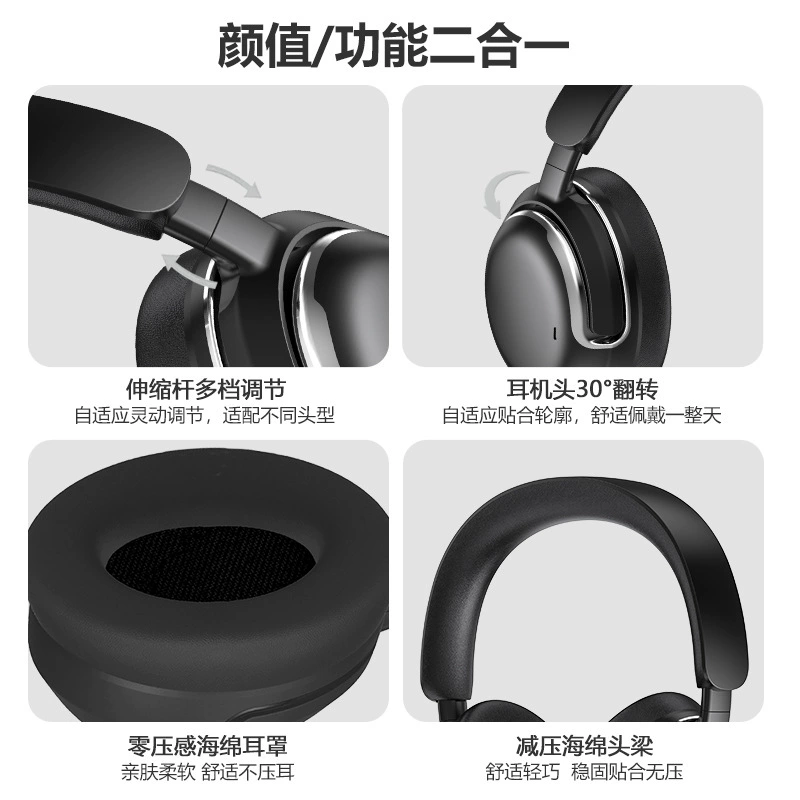 Новые M15 с активным шумоподавлением (ANC) Bluetooth-наушники, трёхмерный звук, длительное время работы, частная модель, в наличии