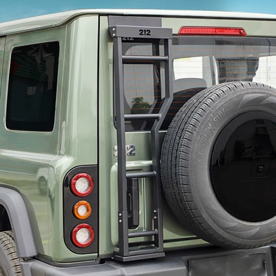 Suitable for 24-25 Models of Baic 212, T01 Dedicated Tailgate Roof Ladder Modification Parts, Off-Road Foot Pedal (Other Car Modifications)