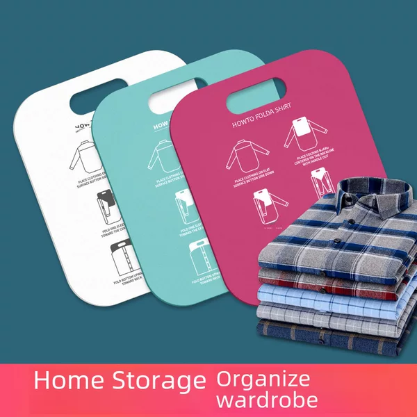 Creative and Convenient Folding Board for Home Use, a Magic Tool for Folding Clothes, Shirt Folding Board, Automatic Folding Board for Storage