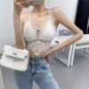 sexy crochet Hollow Backless camisole vest Primer Underwear Internal lap Sternum Versatile jacket Wrap chest Underwear
