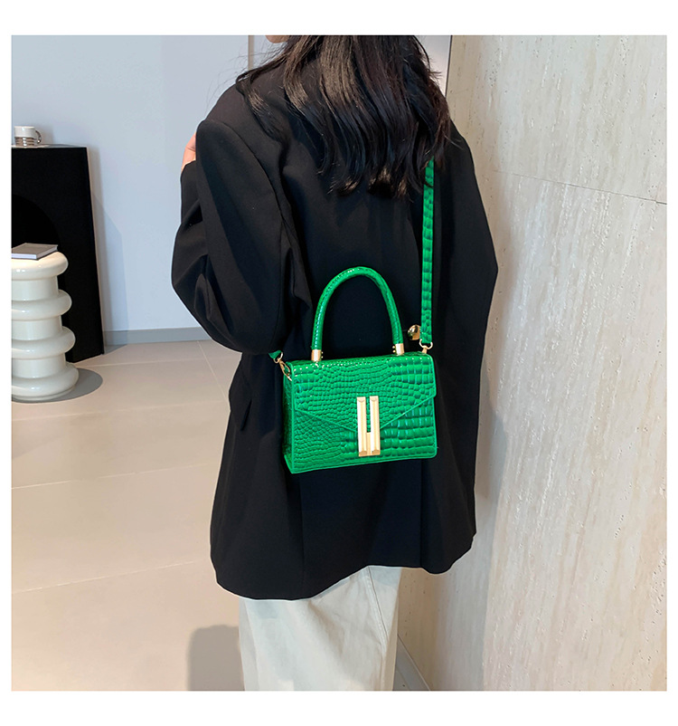 Bellissima, personalizzata, alla moda, borsa a tracolla singola lucida e alla moda da donna, modello 2024, casual e_voghion.com