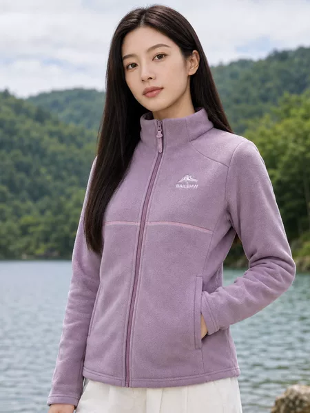 26R625 Autumn/Winter New Outdoor Sports Running 2026 Windproof Fleece-Lined Thickened Fleece Jacket for Warmth