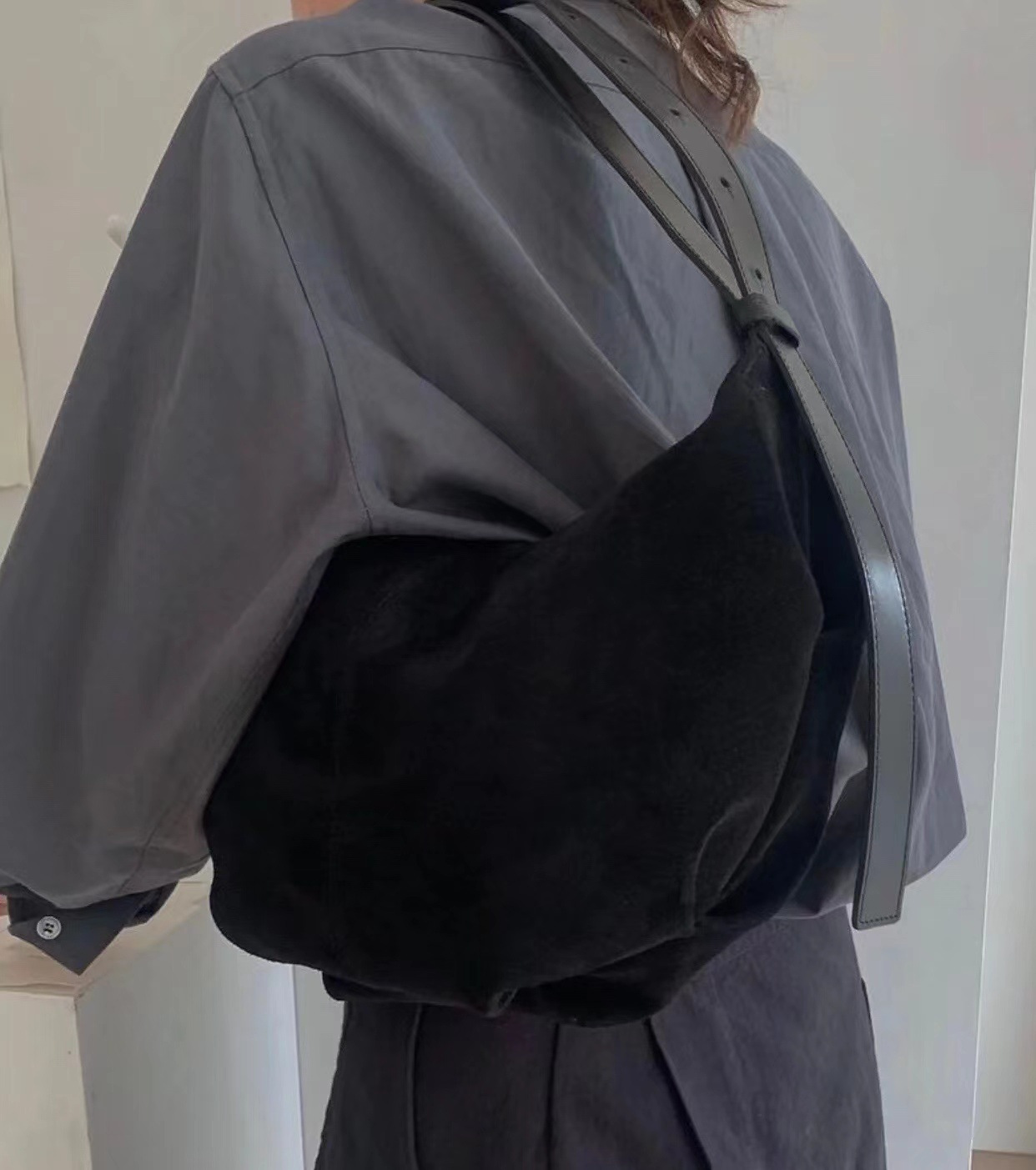 블랙(스웨이드)