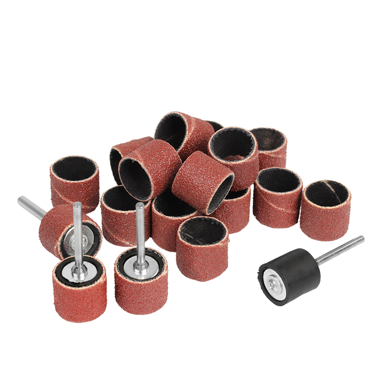 Anillo de lija cabeza de pulido rueda de pulido barra de conexión anillo de lija madera jade pulido molino eléctrico herramientas de carpintería