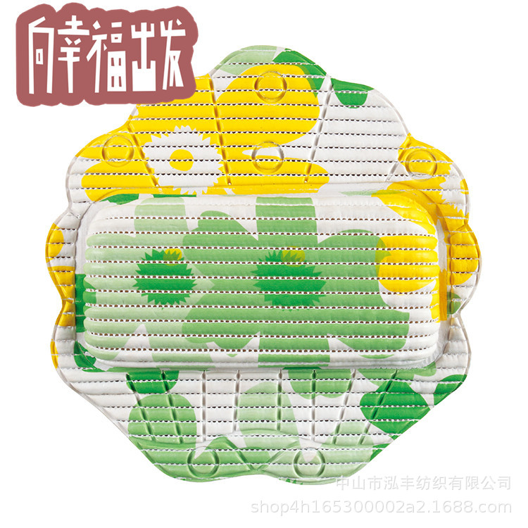 PVC防滑垫 家居发泡垫 浴缸枕  PVC发泡网防水吸湿经编防霉网孔