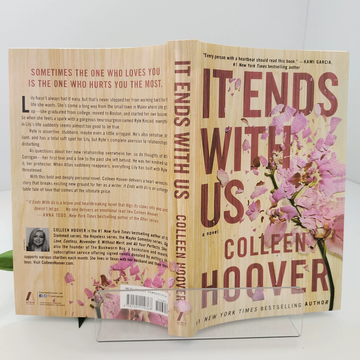Книга ITENDSWITHUS — мягкая обложка, цветочный дизайн, 0,298 кг