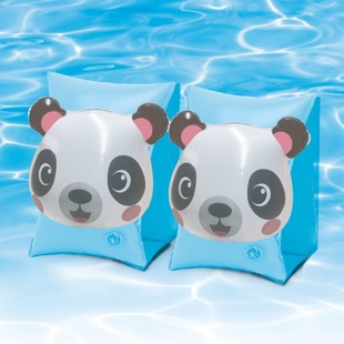 San Brother Cross-Border Thickeneded Pvc Cartoon Inflatable Ins Kidsren's Arm Ring Swimming Auxiliary Water Toy Wholesale