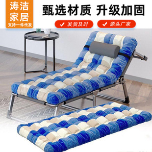 Mattress folding bed cotton mat office lunch break bed single bed lunch bed accompanying recliner folding bed mat