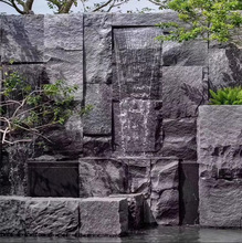 pu石皮背景墙蘑菇石流水石文化砖轻质文化石人造仿真轻陶石材山岩