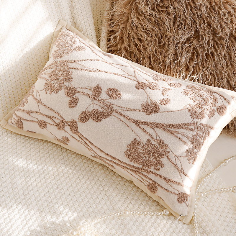 Cream-wind lujoso almohada de soporte de alta calidad, cojín de sofá de sala de estar, cojín de cabecera del dormitorio, funda de almohada con núcleo image 6