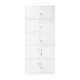 Split Five-section Cabinet Steel Floor Storage Cabinet with Lock Iron Cabinet Office Data File Storage Filing Cabinet