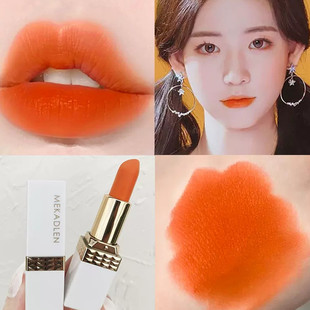 Orange Lipstick Carrot Dragon Fruit Peach Pink Rose Fog Matte Lipstick McCartyron