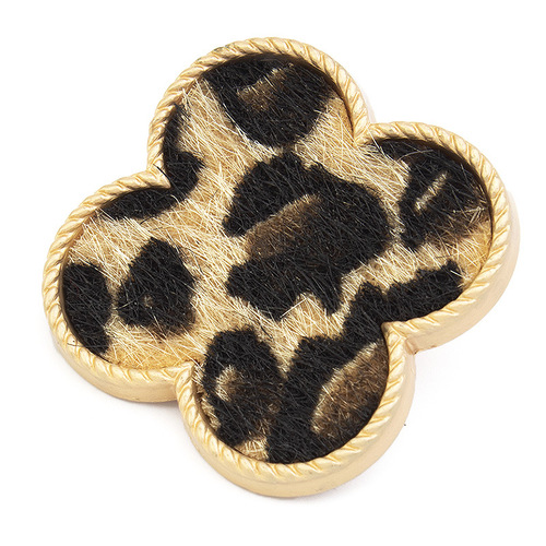 Metal covered cloth button coat sweater cardigan windbreaker jacket for women simple square round braided large button decoration