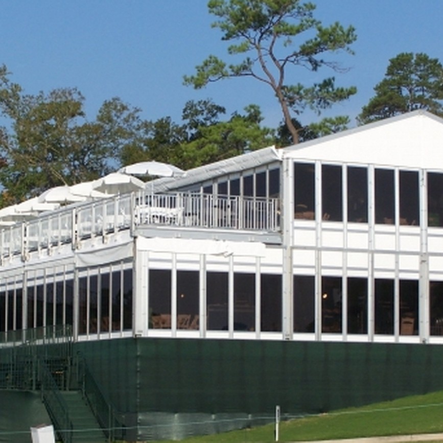 Tienda de campaña de doble capa exposición tienda de campaña de almacenamiento de estilo europeo tienda de campaña industrial al aire libre de aleación de aluminio