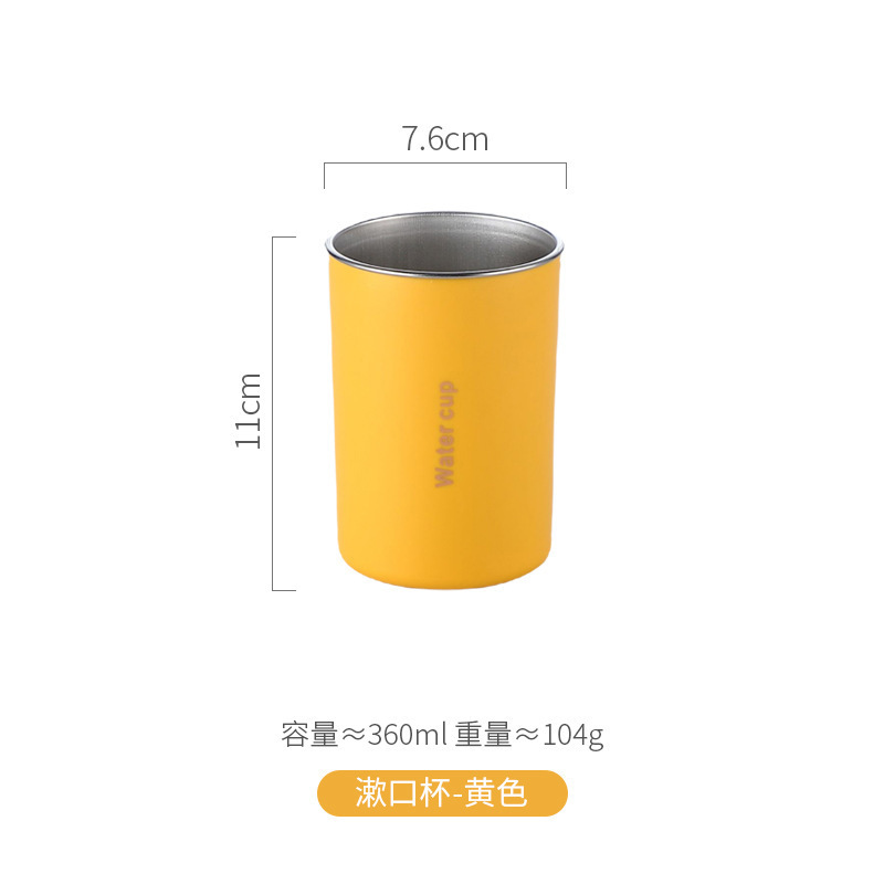洗漱杯镜柜磁吸式漱口杯倒挂新款免打孔不锈钢家用牙刷杯套装|undefined