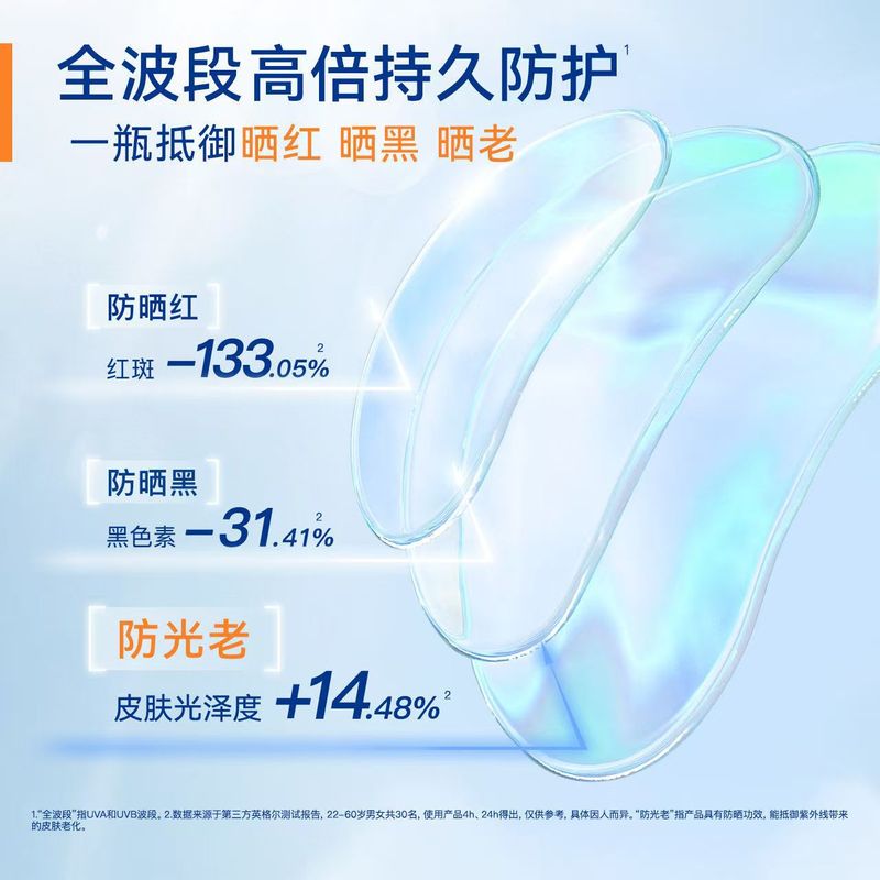 Aucuz奥札防晒霜小白管女高倍清爽奥扎通勤防晒乳敏肌适用SPF50+|undefined