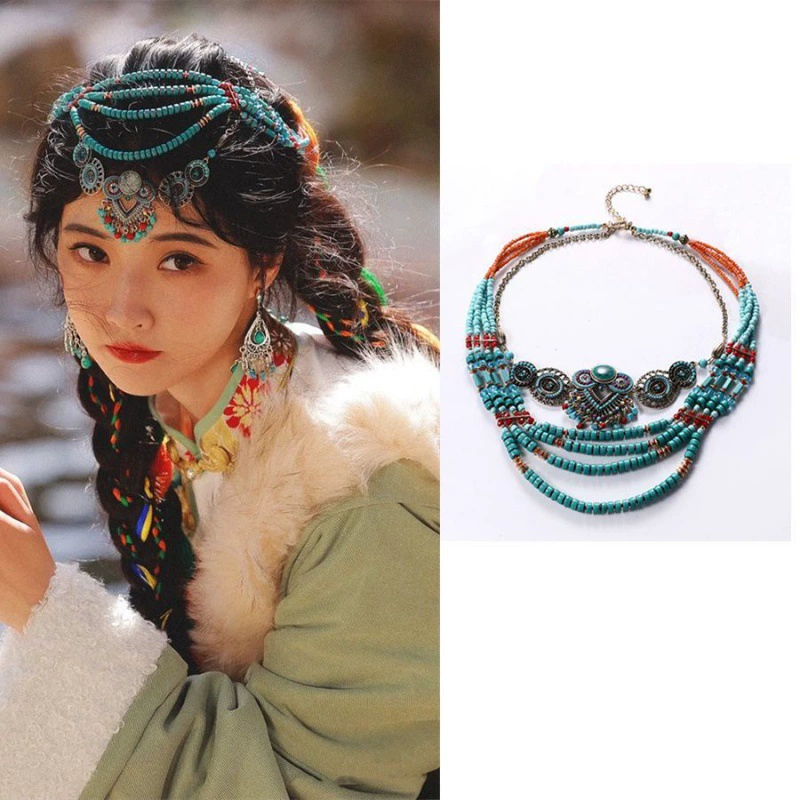 Ethnic children's hair accessory from Yunnan province, ethnic style, boho style