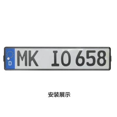 Xclpf European License Plate Frame: License plate holder/license plate holder