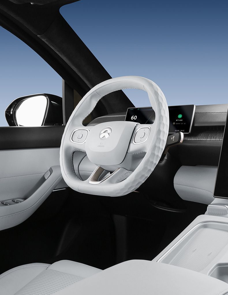 Suitable for Nio Es6/Et5T/Ec6/Es8/Ec7/Et7/Es7 Steering Wheel Cover Interior Modification Car Supplies