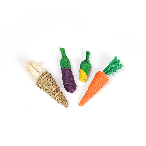 Amazon Best Selling Products Rabbit Toy Hamster Teeth Grass Ball Hanging Grass Rack Apple Branch Pet Supplies