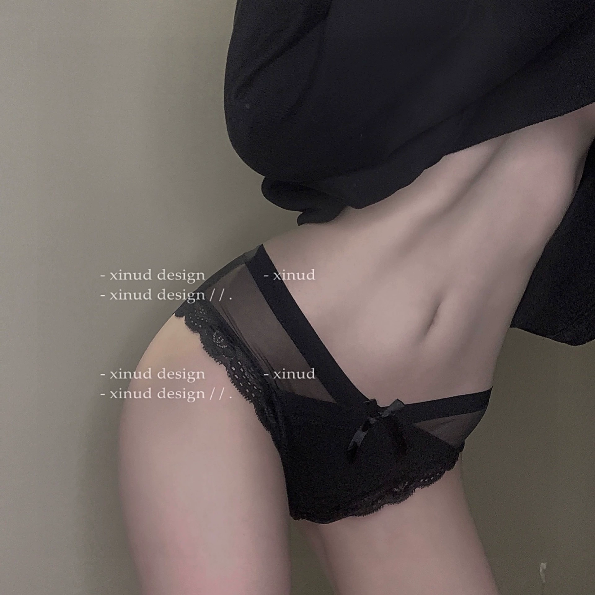 Женские кружевные хлопковые трусы, японские тонкие sexy трусики с бантом, дышащие, размеры S–XL
