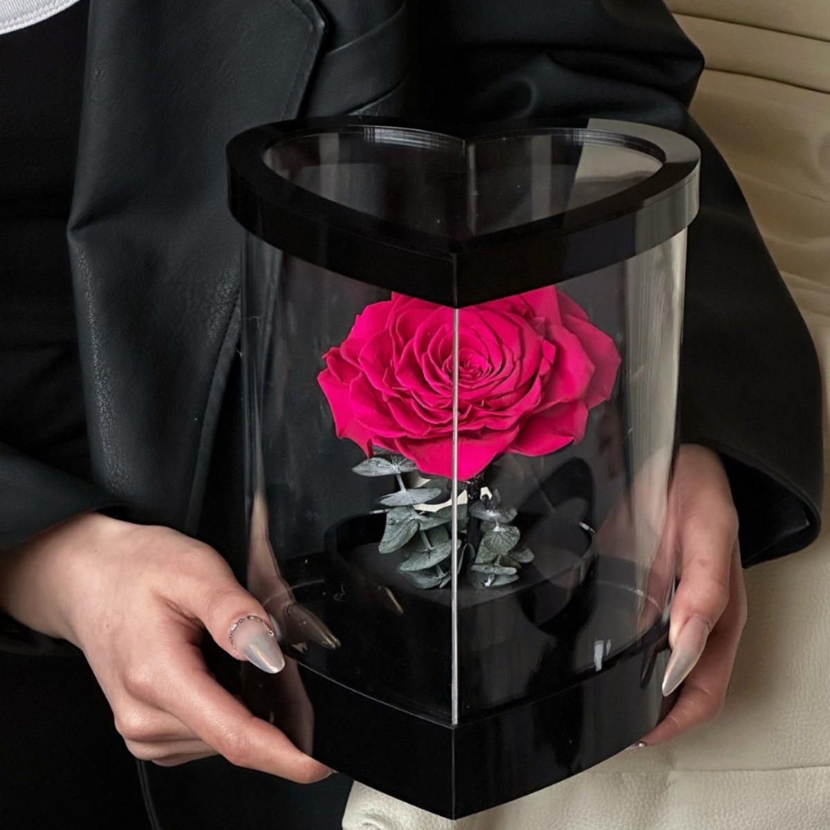 Día de San Valentín eterno flores amor rosa caja de flores decoración confesión de boda para enviar novia regalo creativo fábrica al por mayor