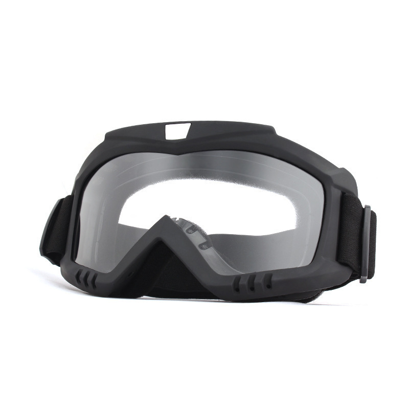 Gafas Tácticas de Protección de Media Montura de PC, para Ciclismo, Motocicleta y Esquí