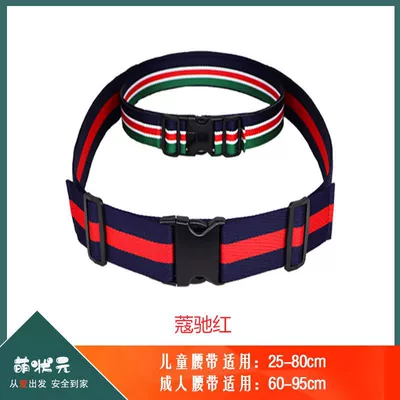 Other Automotive Safety Supplies Safety Belt Fixed Waist - one-size-fits-all-233coach-red