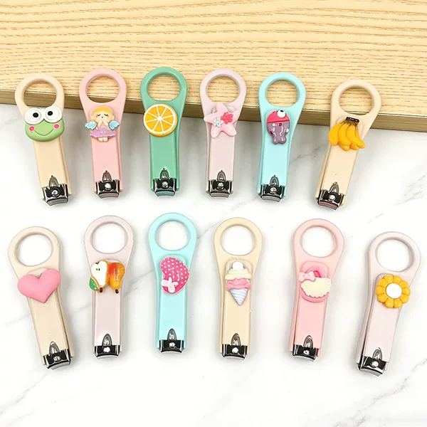 Creative Cartoon Nail Clipper Adult Anti-Splash Nail Clipper Set Nail Clipper Student Cute Portable Nail Clipper
