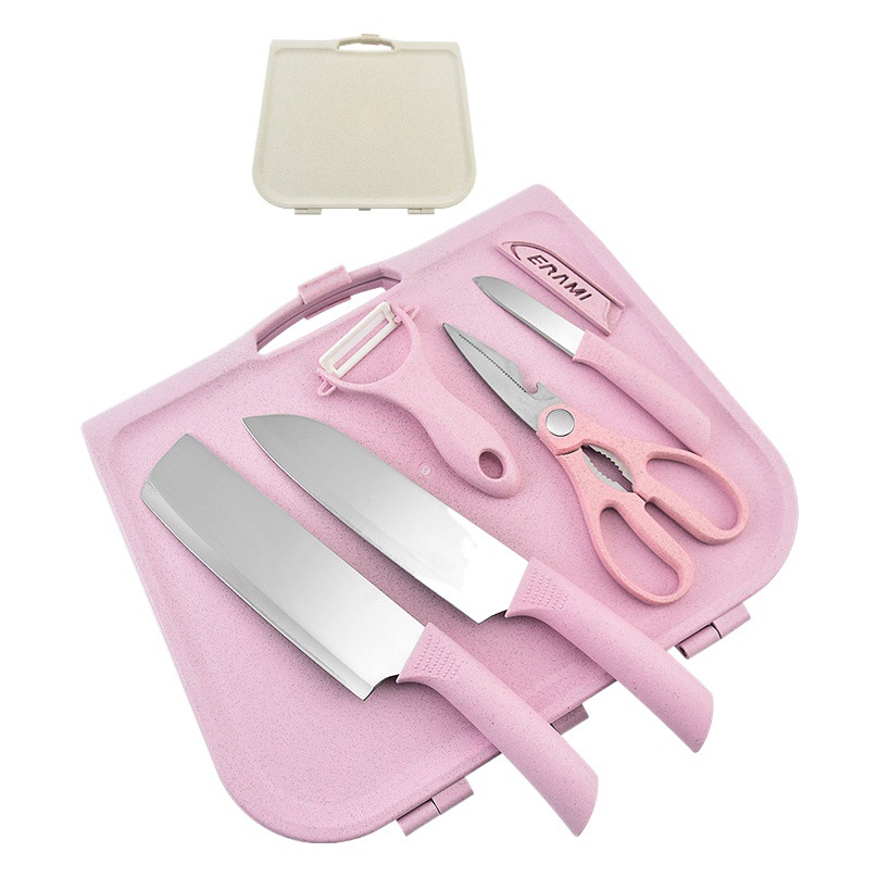 Cuchillo de picnic al aire libre traje multi-función de corte caja portátil cuchillo de fruta tijeras camping auto-conducción viaje cuchillo portátil