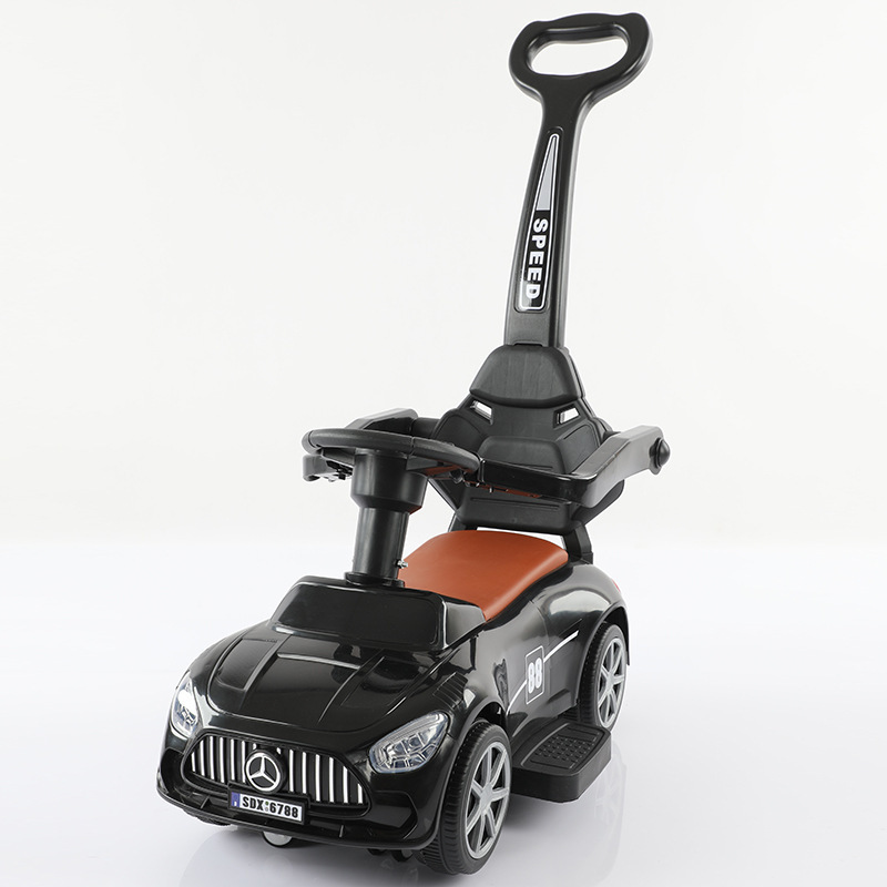 Carro para niños, coche torcido, 1-3 años, coche de juguete para bebés, coche, rueda universal, coche antideslizante