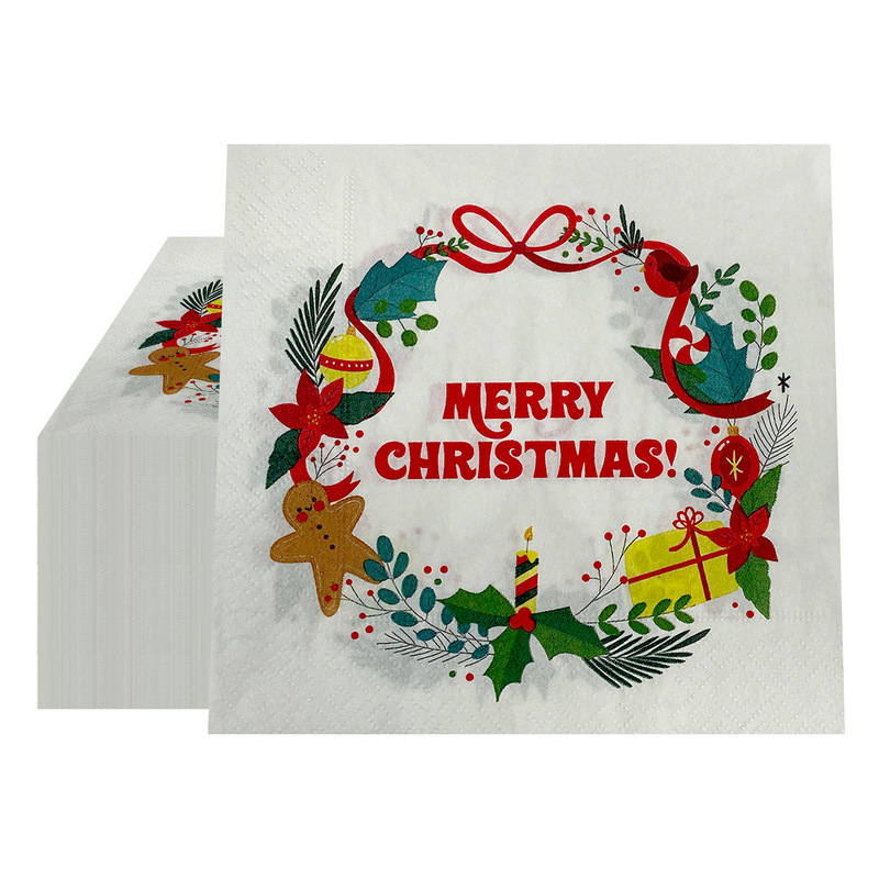 Spot New Style Christmas Soft and Delicate Mother and Baby Can Use Food Grade Printed Patterns Decorative Tissue Wholesale Spot New Style Christmas Soft and Delicate Mother and Baby Can Use Food Grade Printed Patterns Decorative Tissue Wholesale