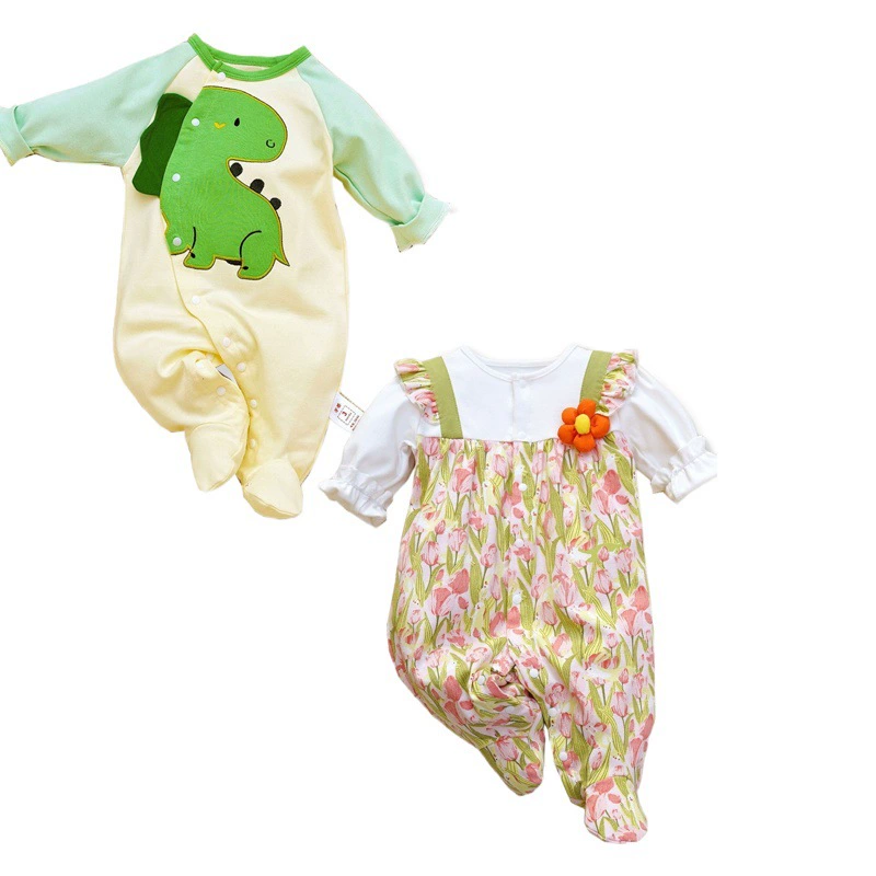 Трансграничный 2024 Fangying весна и осень новый детский комбинезон для ног