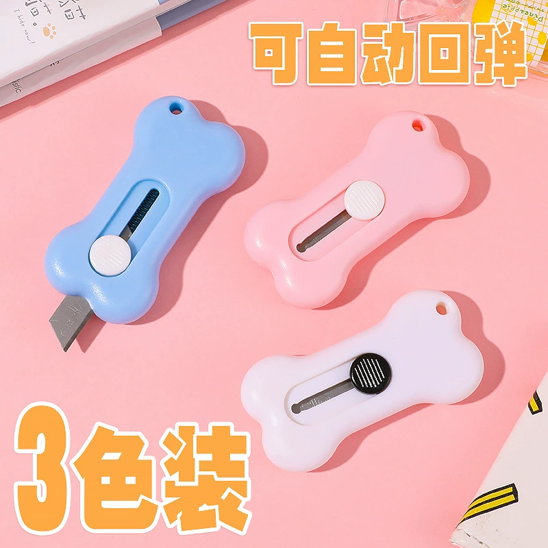 Small cartoon handheld pocket knife for elementary school students, handmade