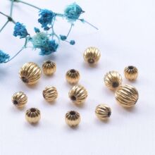 24K����ɫ��ս��Ϲϸ���ɢ�鴮�� DIY�ֹ�����ִ��Ʒ�������