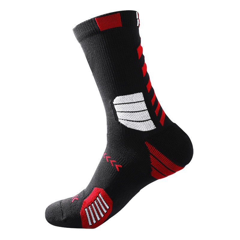Elite calcetines de baloncesto deportivo de alta calidad para hombres amortiguación absorción de choque engrosada toalla calcetines inferiores calcetines deportivos transpirables hombres