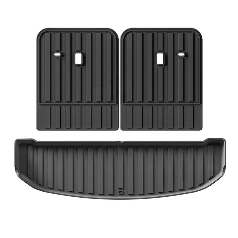 Specialized Kia Sorento 6-Seater 7-Seater Mq4 Car Floor Mats Tpe Rubber Waterproof Carpet Trunk Mat