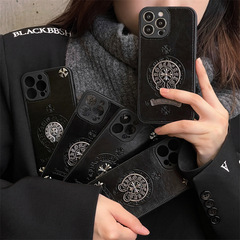 16潮牌クローン心皮質携帯ケースはiphone15 pro maxジャケットクロス13ケース14を適用します。