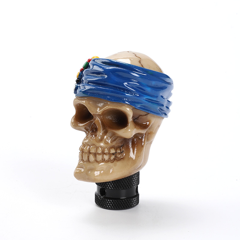 accesorios de modificación de automóviles cabeza de marchas personalidad cabeza de manija fantasma varilla de cambio de marchas bola de mano al por mayor image 18