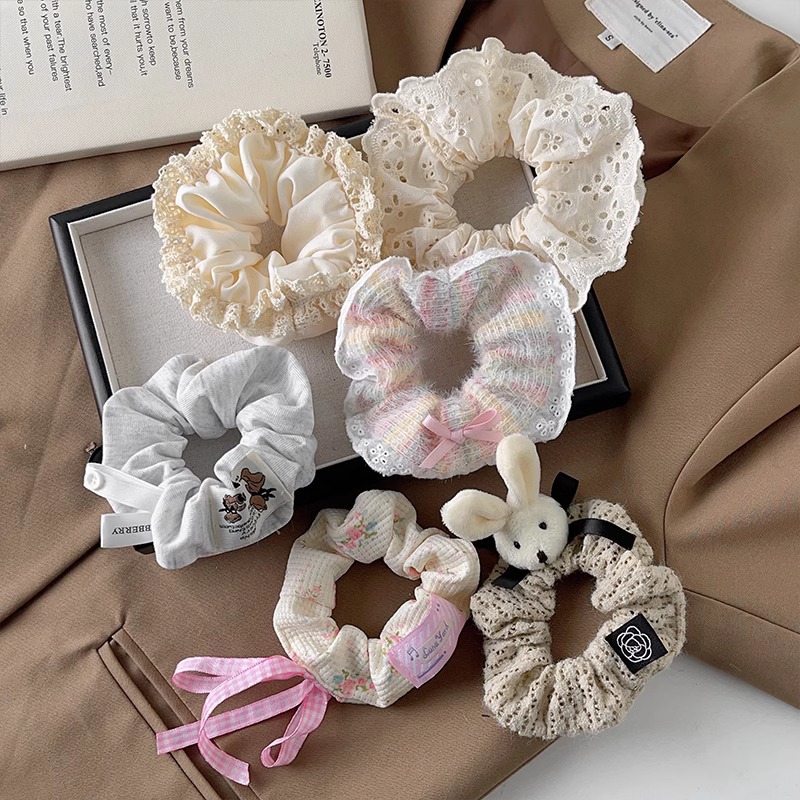 Super Immortal cerdo collar de cabello de la cabeza del anillo de cabello de 2025 nueva banda de goma de intestino grueso de cabello de mujer atado cabello de la joyería de cabello de la niña