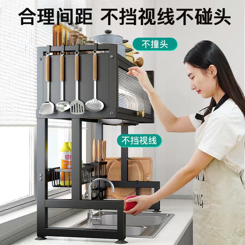 lavabo de cocina estante lavavajillas lavavajillas armario cubierta doméstica con bandeja de recepción de agua palillos bandeja de drenaje almacenamiento de platos