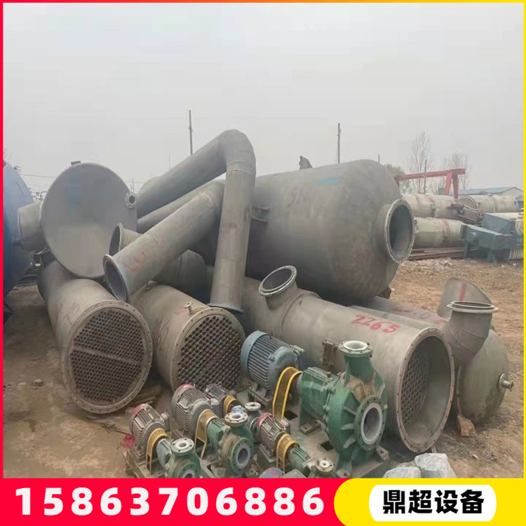 化工蒸发器设备 二手10吨钛材三效蒸发器 旋转蒸发器