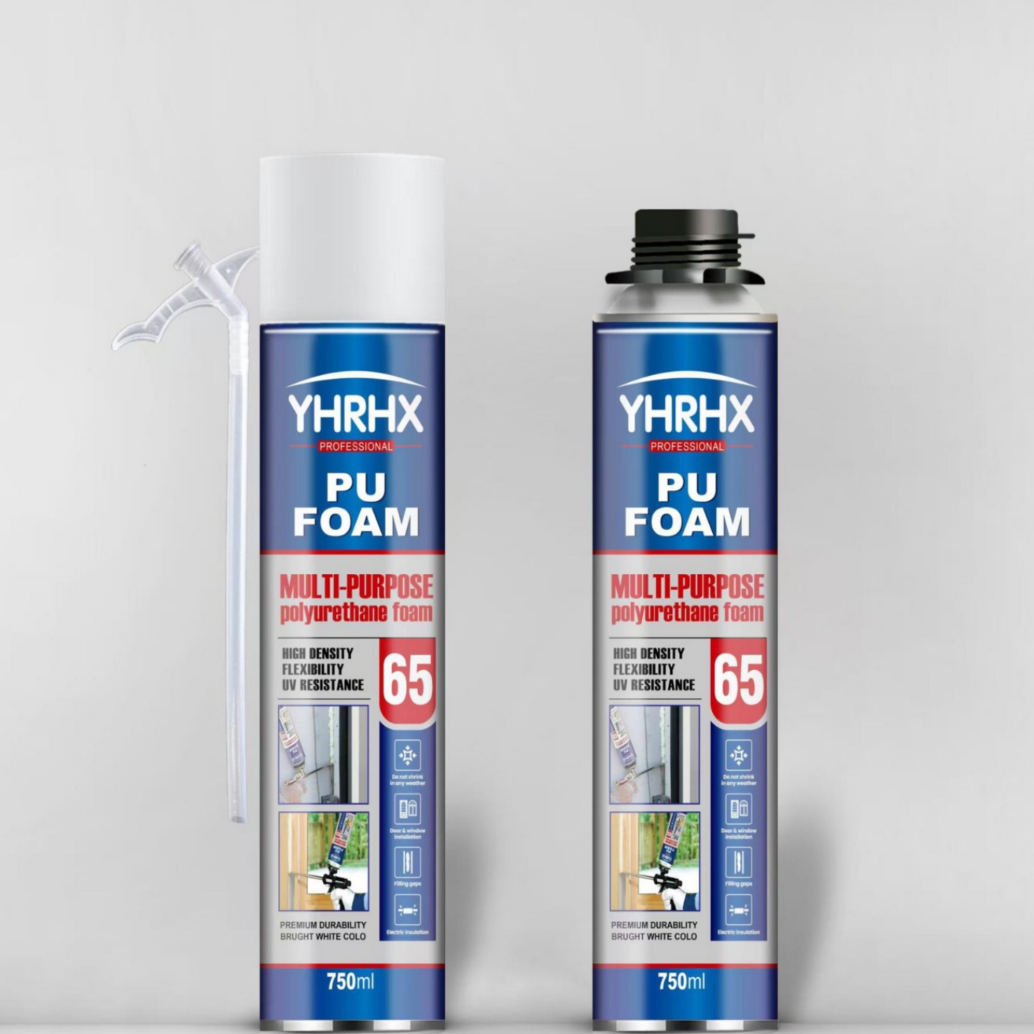 方目聚氨酯泡沫填缝剂门窗发泡胶泡沫胶A级发泡剂固化快快固密封