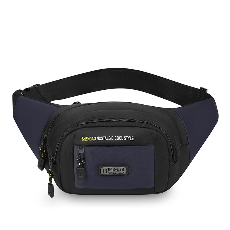 Bolso de pecho coreano de moda para correr bolso de gimnasio bolso de cintura bolso de hombro deportivo de moda nuevo bolso de pecho para hombres y mujeres