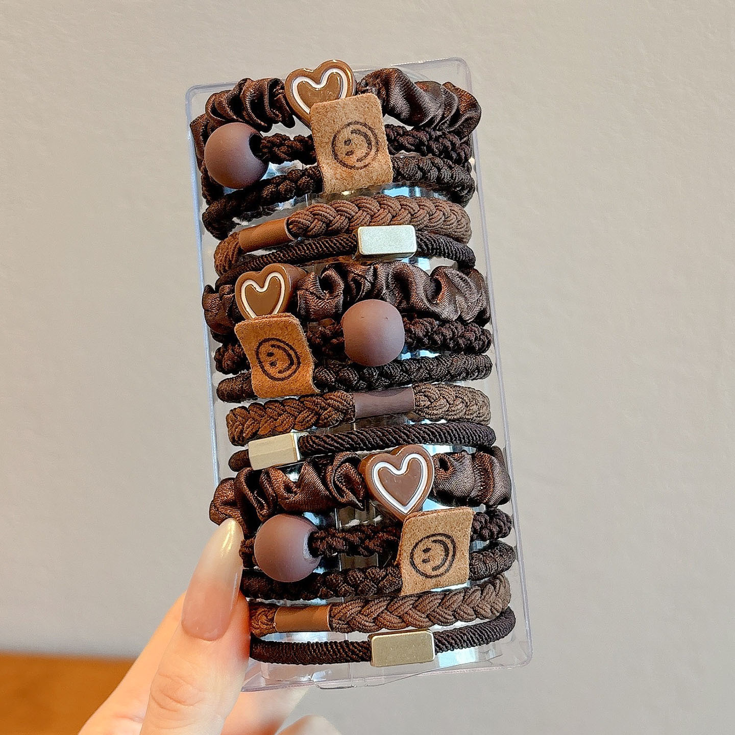 Coletero elástico sencillo de nuevo estilo 2026, banda para el pelo pequeña sin costuras para mujer, suave para el cabello, sujetador de cola de caballo.